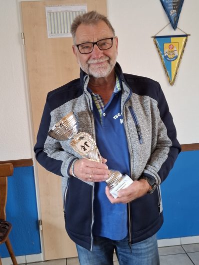 Vereinsmeister Klaus Gerbauer